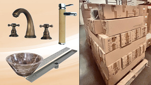 img-product-New Overstock Manifested Truckload of Assorted Sinks, Faucets & Drains