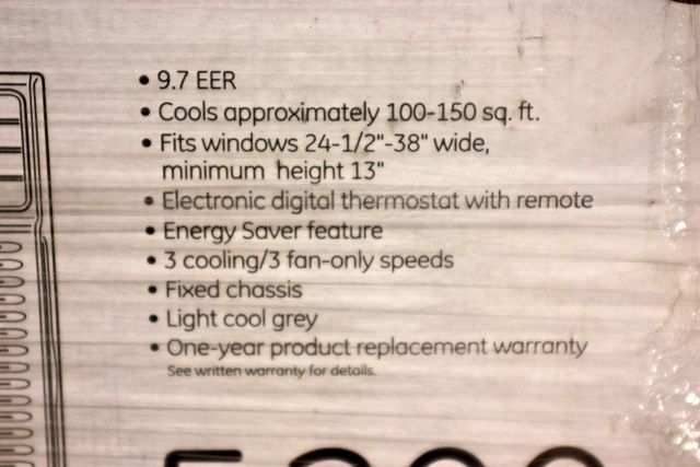 WINDOW-MOUNTED AIR CONDITIONERS - FRIGIDAIRE APPLIANCES