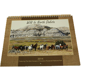 Wild in North Dakota 2014 HORSE Calendars