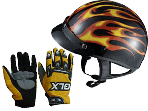 LiquidateNow | GLX Motorcycle Helmets & Gloves