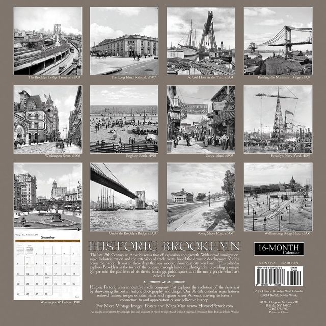 LiquidateNow | Vintage Historical 2015 Wall Calendars