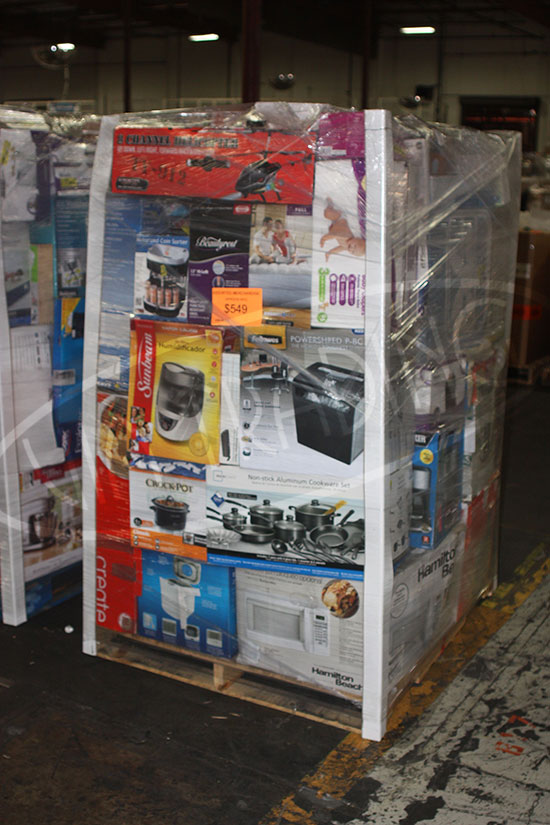 Wholesale Household Items, Kitchenware and Toy Pallets