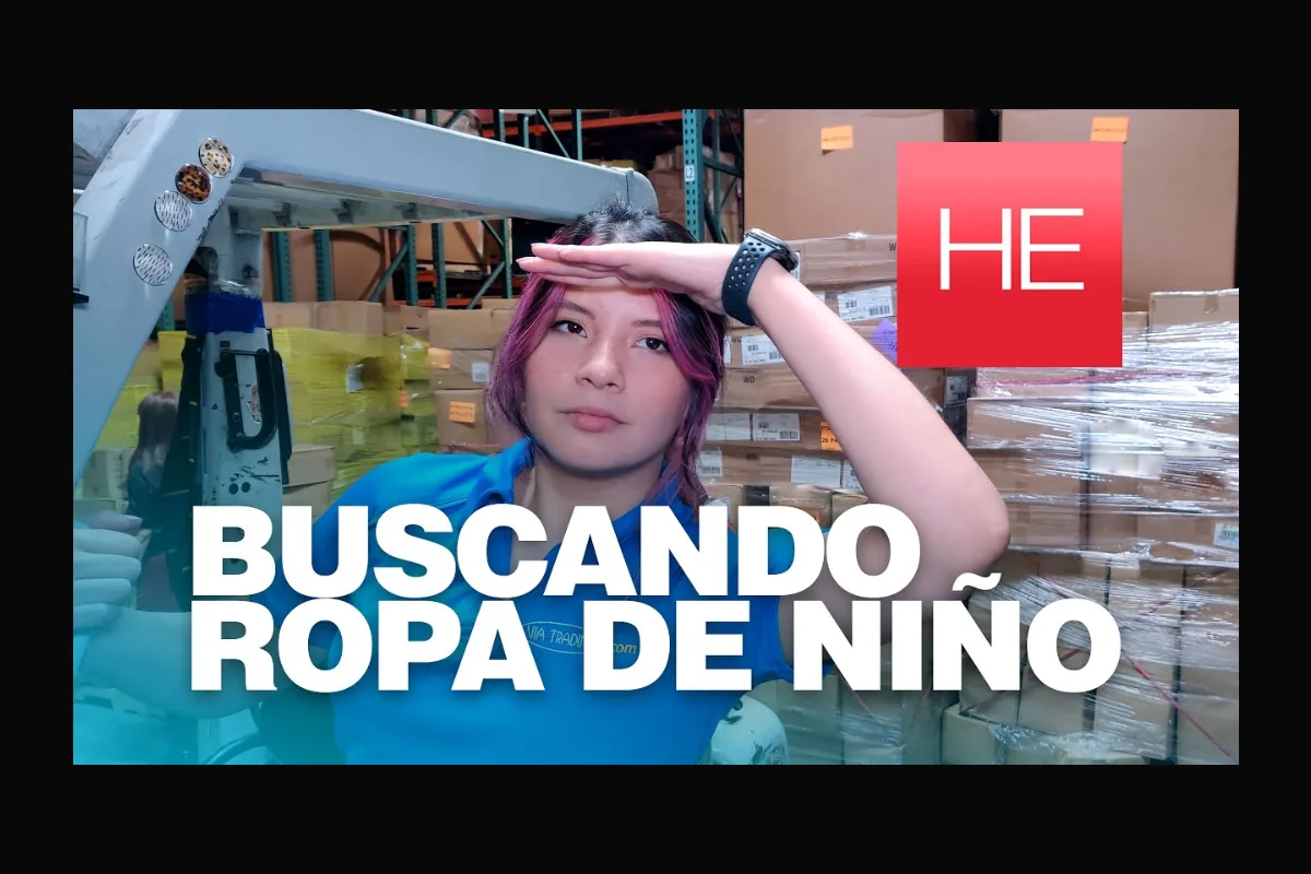 HE Lotes de Muestras de Ropa para Niños de Tiendas Departamentales