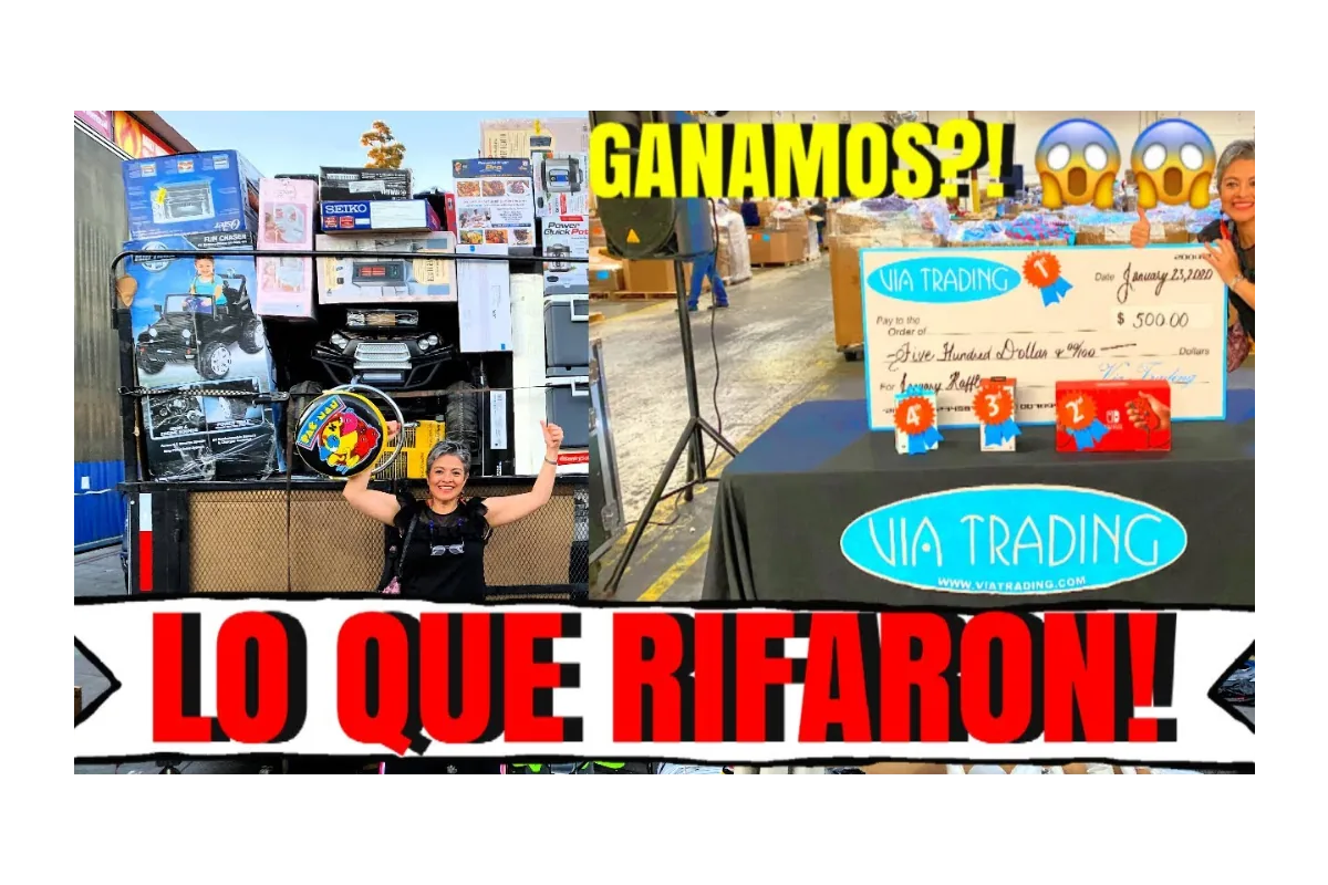 La mercancía más nueva en Via Trading - La gente se amontona en la Rifa