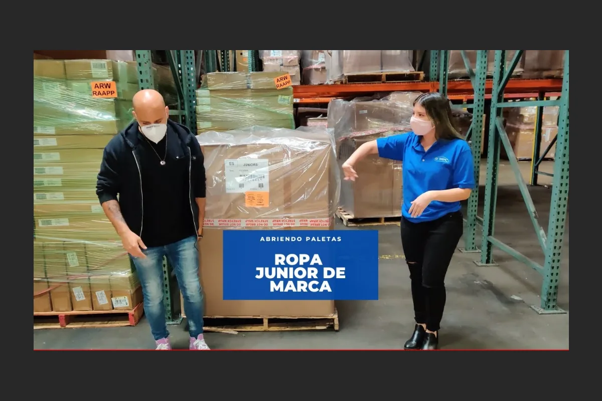 HE Lotes de Muestras de Ropa Junior de Tiendas Departamentales