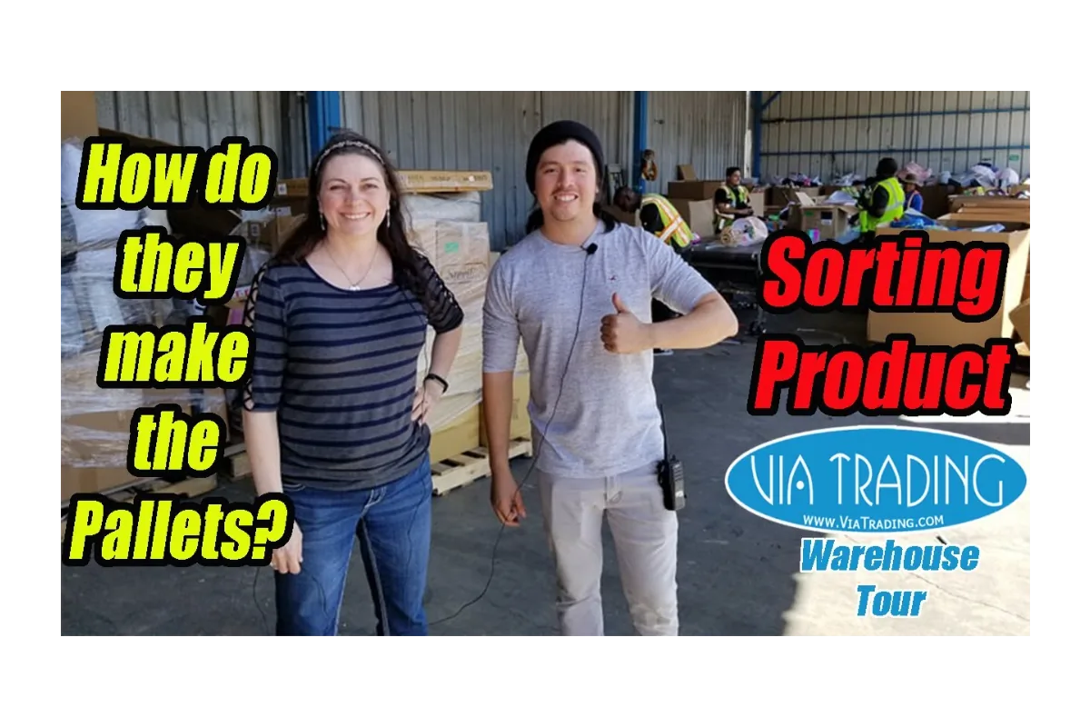 How do they build pallets? How do they sort the items? Is it really a surprise?