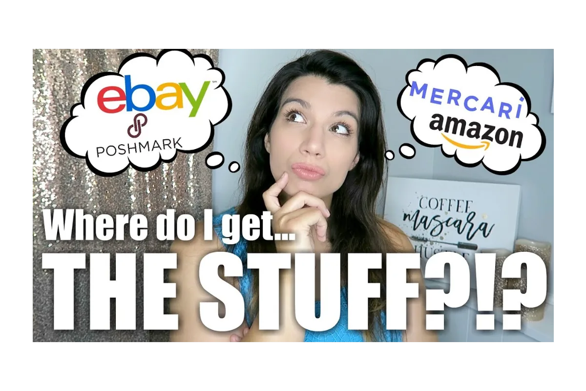 Where I Find Stuff to SELL on eBay Amazon Poshmark Mercari
