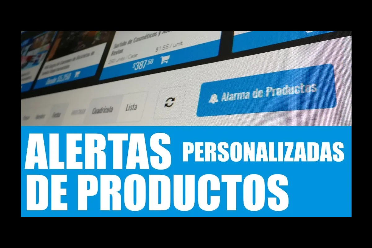 Alertas de Productos