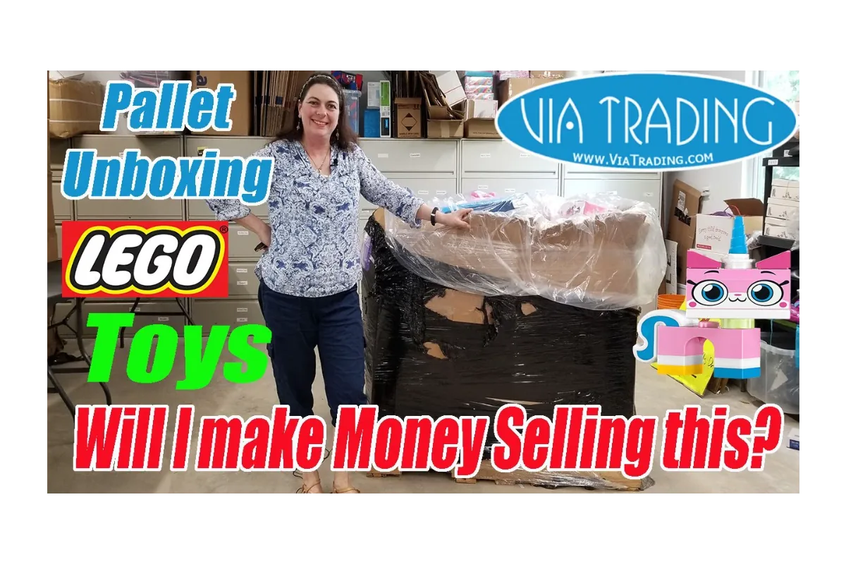 Via Trading Toys Pallet Unboxing