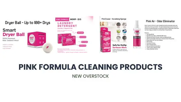 Pink Formula Cleaning Products | New Overstock Manifested Pallets