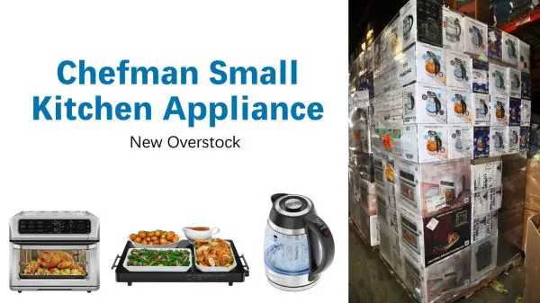 Assorted Chefman Small Kitchen Appliance Loads