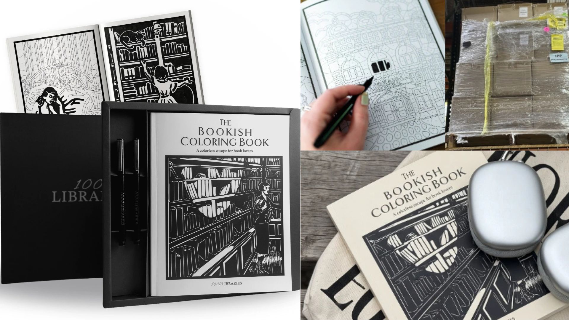 The Bookish Coloring Book | New Overstock Manifested Load