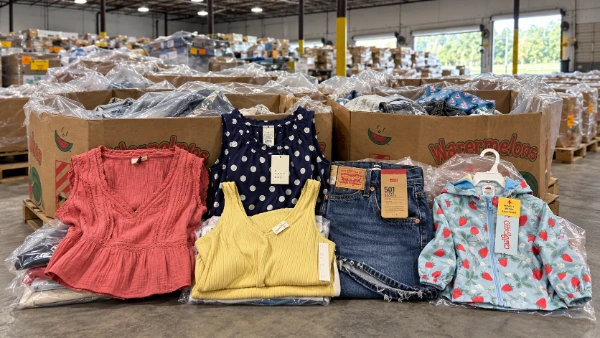 TGT Assorted Clothing Pallet