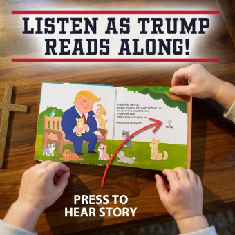 President's Bible Noah's Ark Hardcover Talking Book | New Overstock Manifested Load (12 Sound Buttons)