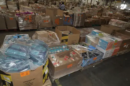 Exceso de Inventario de Lotes de WM