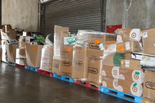 TGT Department Store Customer Return General Merchandise Loads