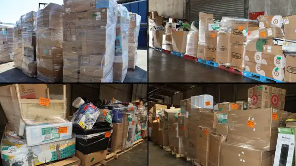 TGT Department Store Customer Return General Merchandise Loads