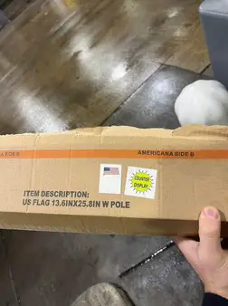 Supplier's sample photo of this program, not a photo of any one load