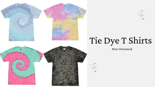 Camisetas Tie-Dye en Blanco, Primera Calidad - 2,592 unidades