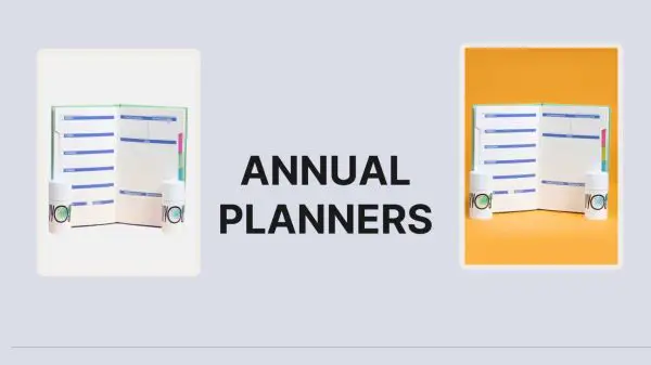 12-Month Undated Annual Planners - 4,700 Units