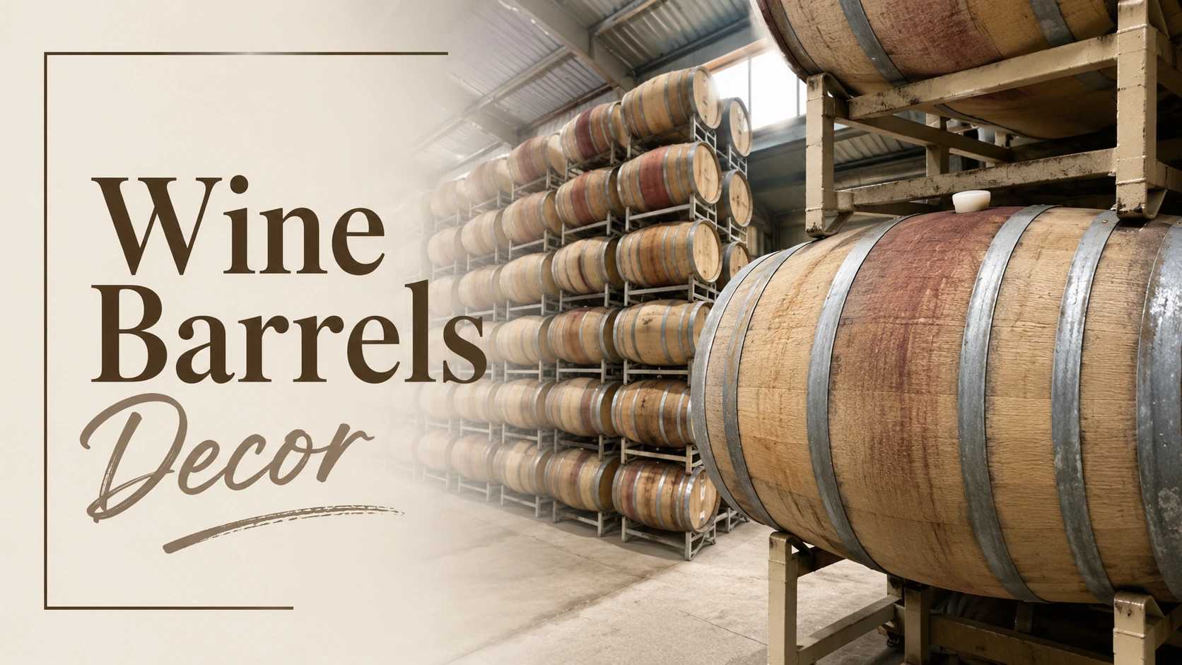 Once-Used 59-Gallon Wine Barrels - 230 Units