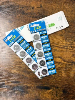 LiCB Cr2032 Battery 2032 3v Lithium Coin Battery Cell CR 2032 Button Batteries(10-Pack)