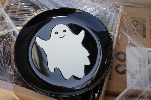 Way to Celebrate Ghost Appetizer Plates - 121 Packs