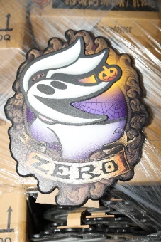 Disney's The Nightmare Before Christmas Zero Wood Sign