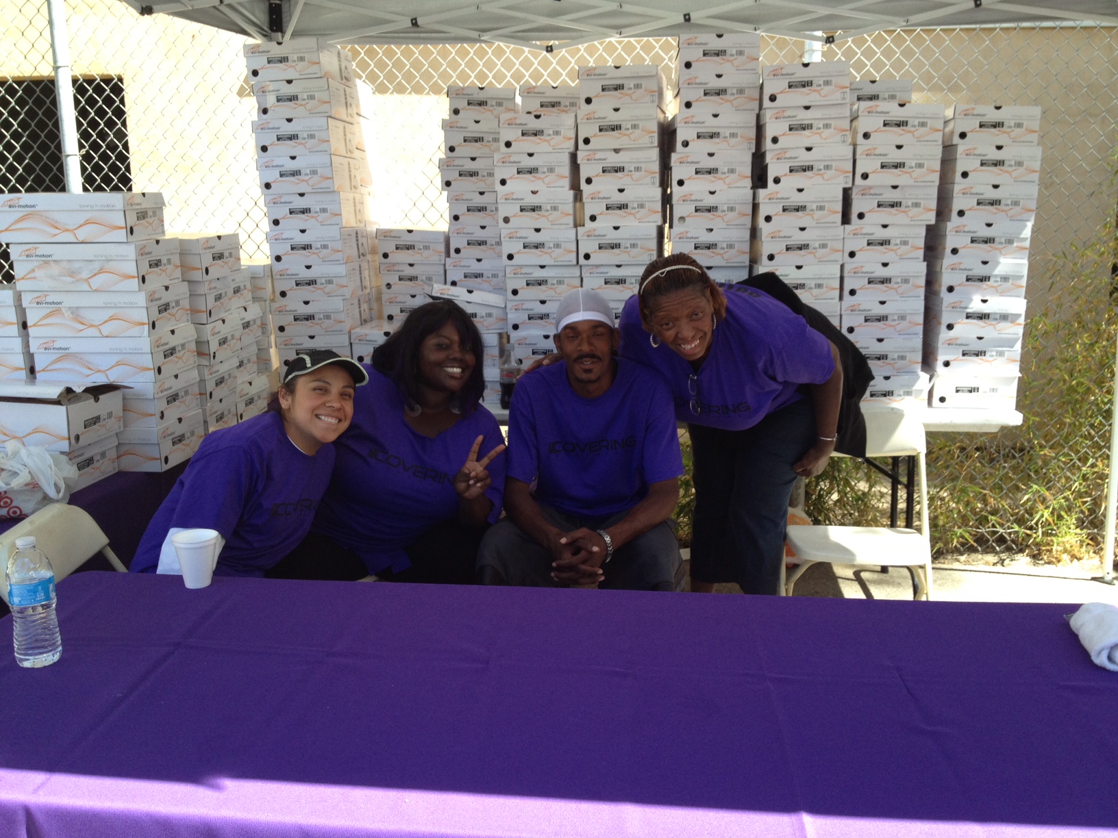 Bringing Shoes to the Union Rescue Mission (2012)