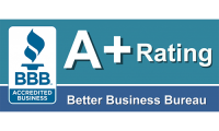 BBB Accredited Business, A+ rating