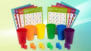 img-product-New Overstock Manifested SWEET LEMONS Rainbow Counting Bears Math