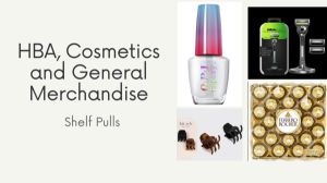 img-product-Shelf Pulls Manifested Loads of HBA, Cosmetics & GM