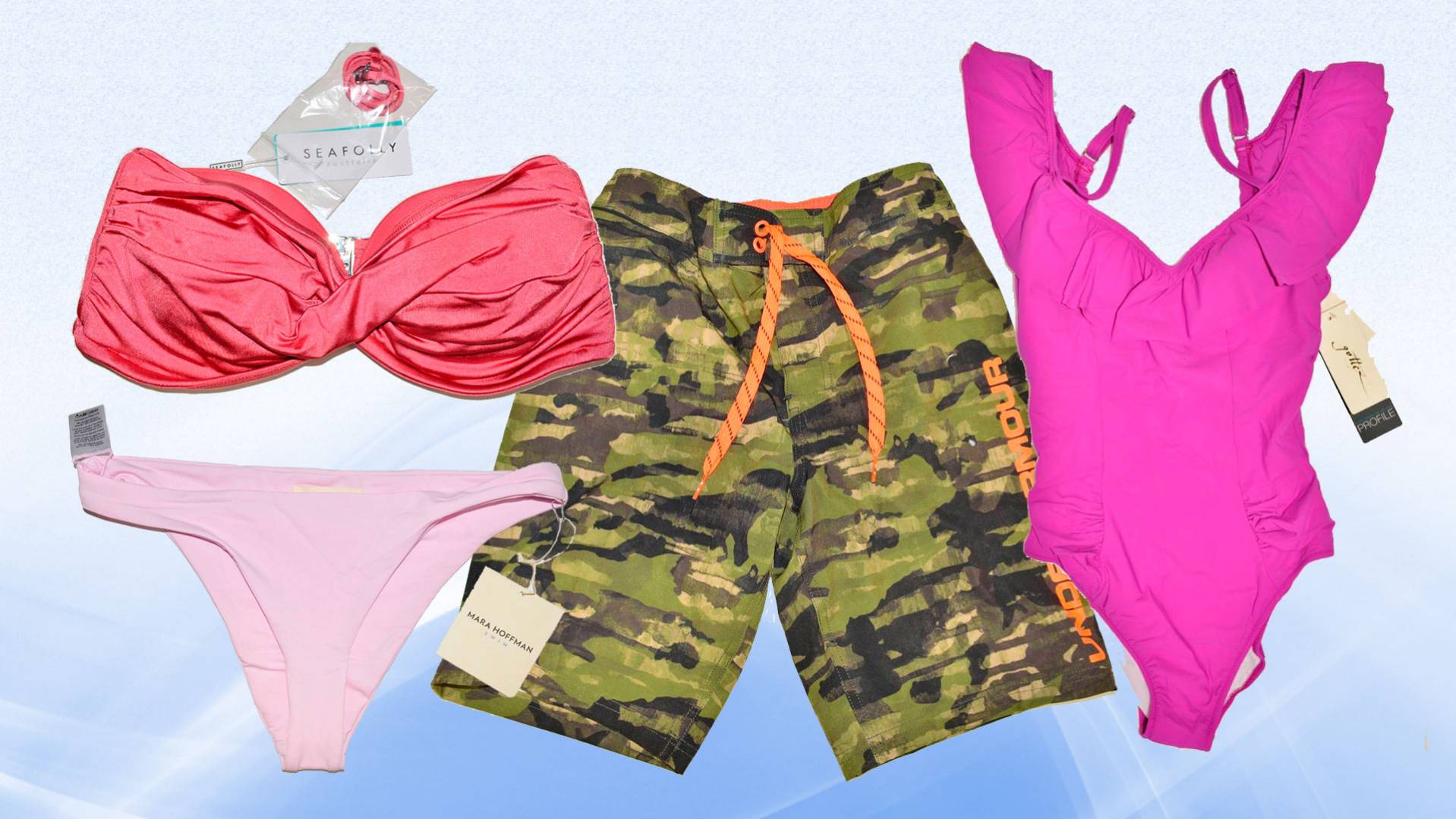 Via Trading | AMZ Assorted Shelf-Pull Swim Wear