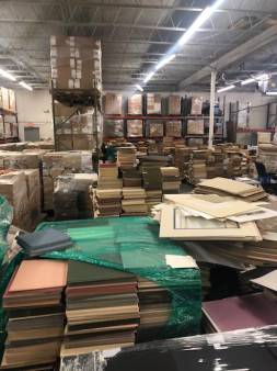 New Overstock Manifested Pallets of VINTAGE Art Prints