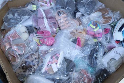 Assorted Polybagged ARW SANDALS, Slides, Slippers and more.
