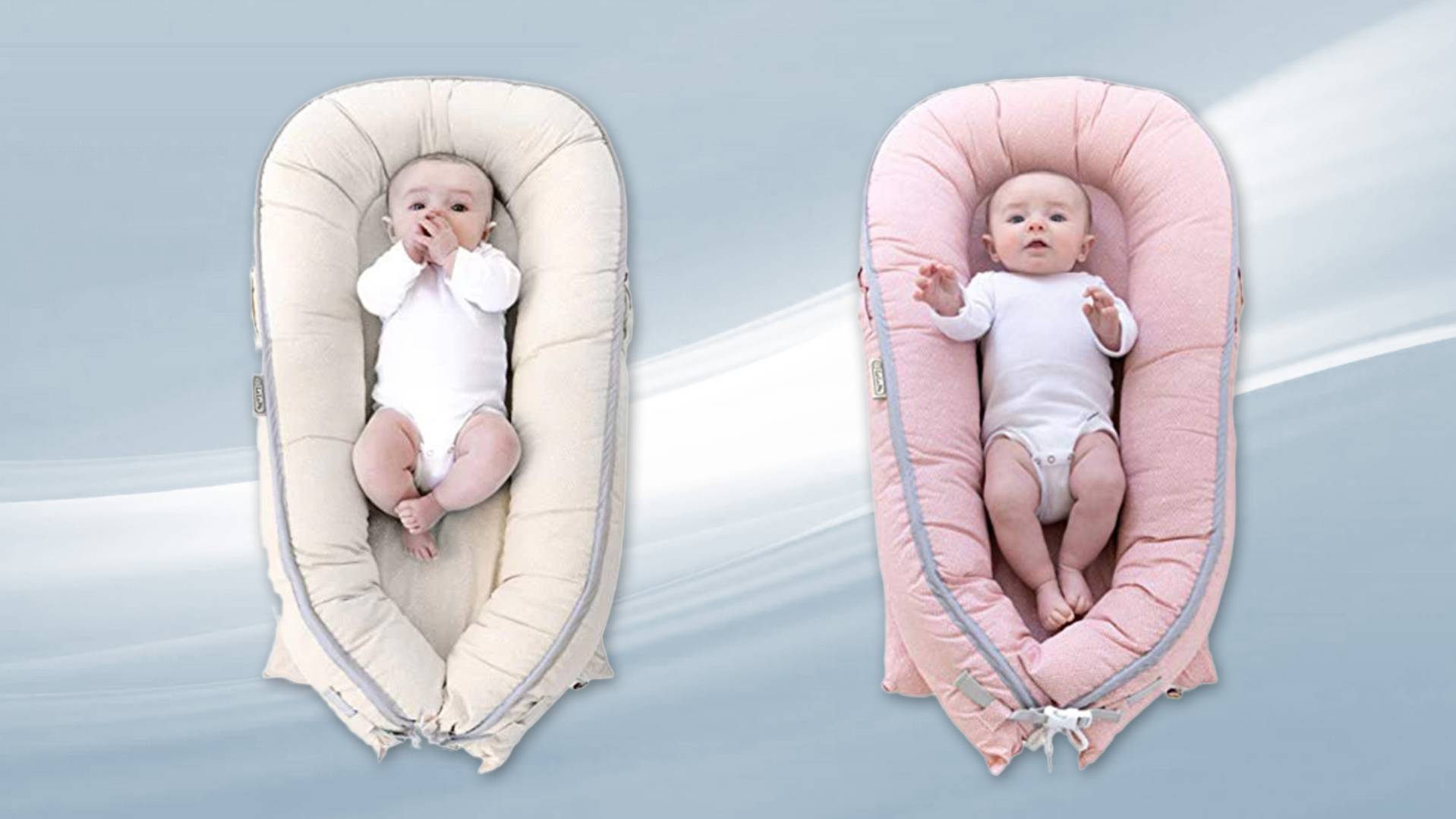 Via Trading  New Overstock Manfested Baby Loungers