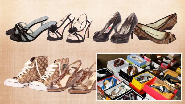 HE Department Store Shelf-Pull  Women's Branded Shoe Lots