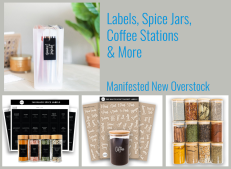 img-product-New Overstock Manifested Load of Labels, Spice Jars, Coffee Stations & More