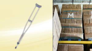img-product-New Overstock Manifested Truckloads of Aluminum & Stainless Steel Crutches