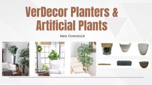 img-product-New Overstock VerDecor Planters & Artificial Plants 