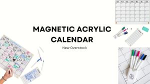 img-product-New Overstock Manifested Load of Magnetic Acrylic Calendar with Acrylic Notepad