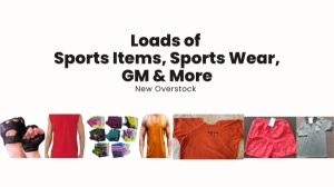 img-product-New Overstock Manifested loads of Sports Items, Sports Wear, GM & More