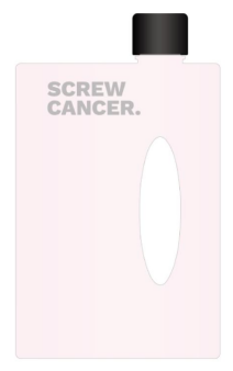 New Overstock Manifested SCREW Cancer Water Bottles