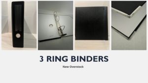 img-product-New Overstock Manifested Loads of 3 Ring Binders 