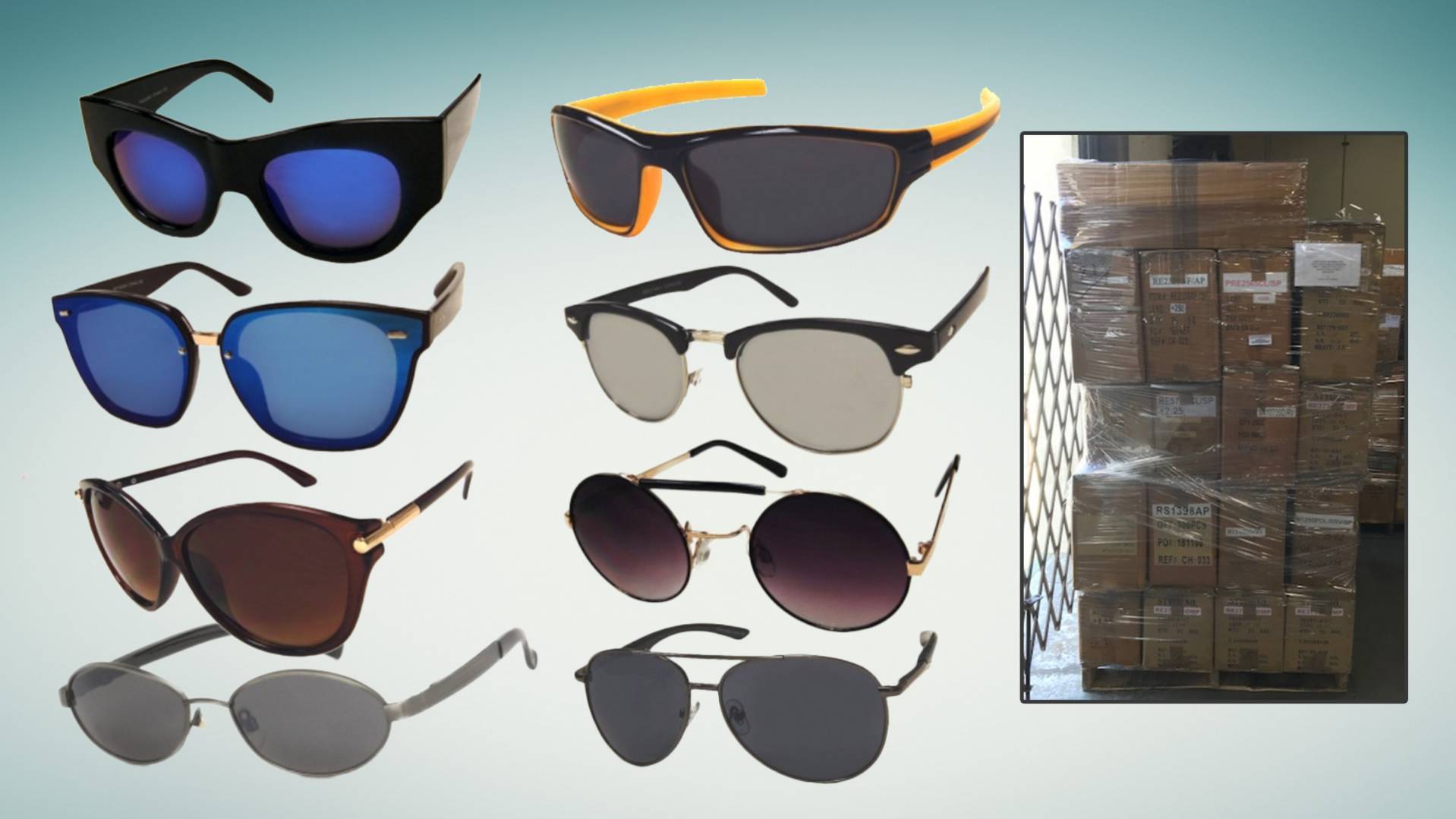 Via Trading Sunglasses Liquidation