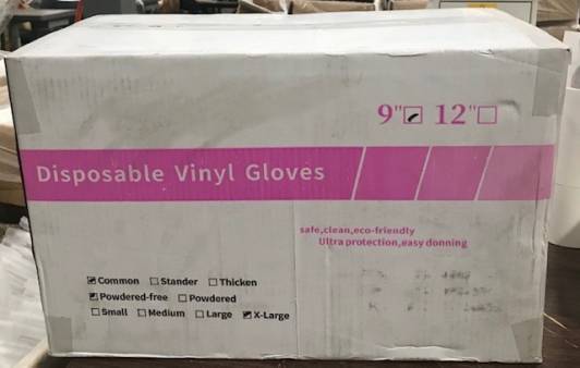 New Overstock Various Brands -  Vinyl & Nitrile GLOVES